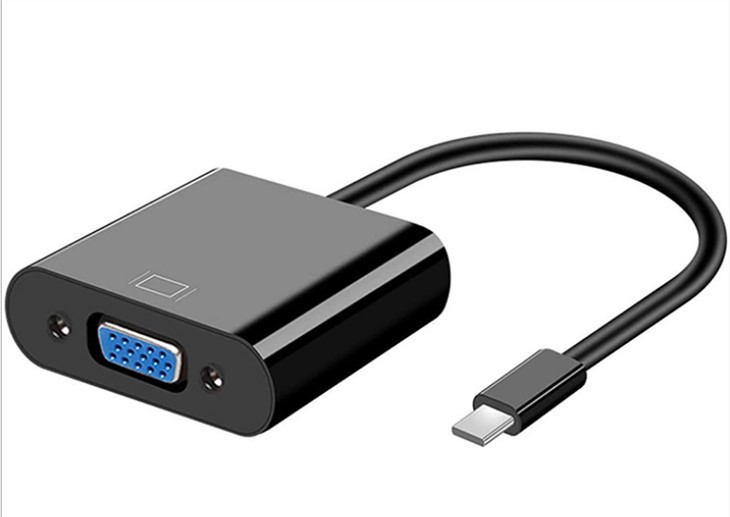 V dan VGA adapteriga