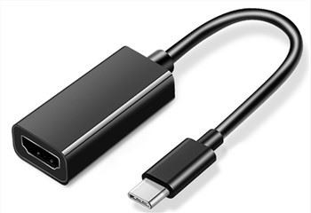C dan HDMI adapteriga