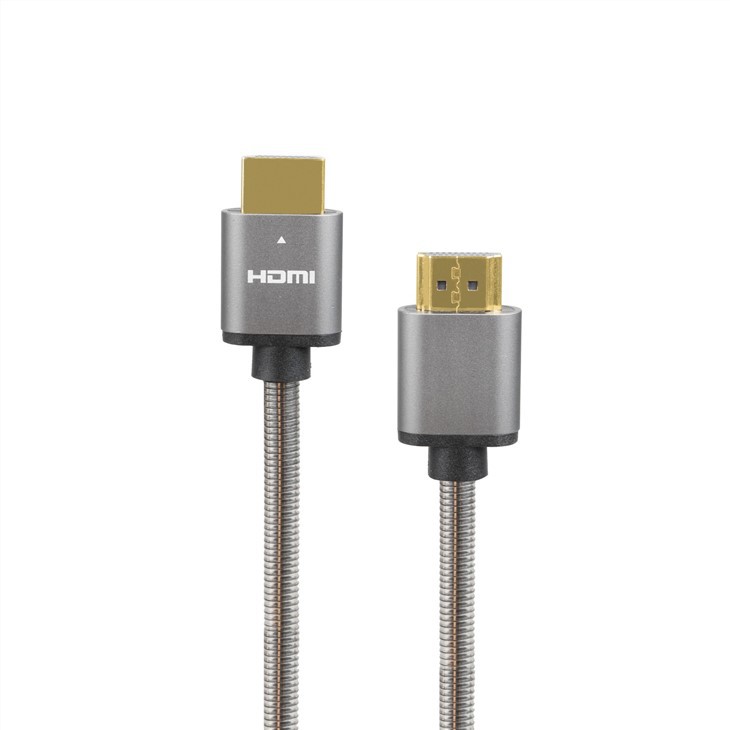 Zanglamaydigan po'latdan yasalgan HDMI dan HDMI 8K kabeliga
